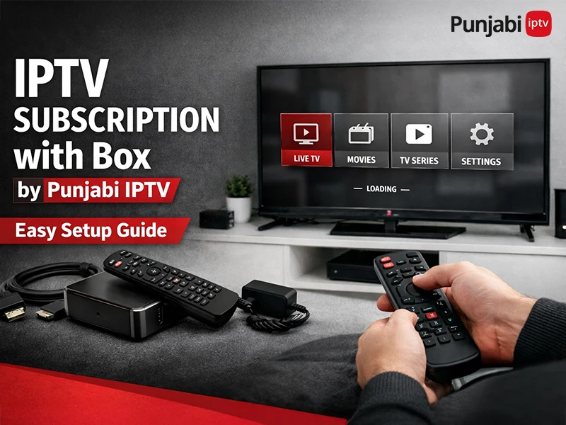 IPTV Subscription with Box