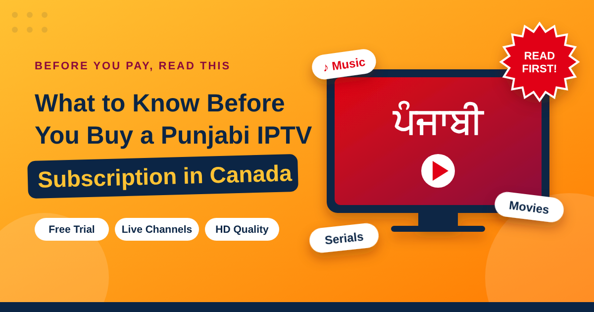 Punjabi IPTV Subscription